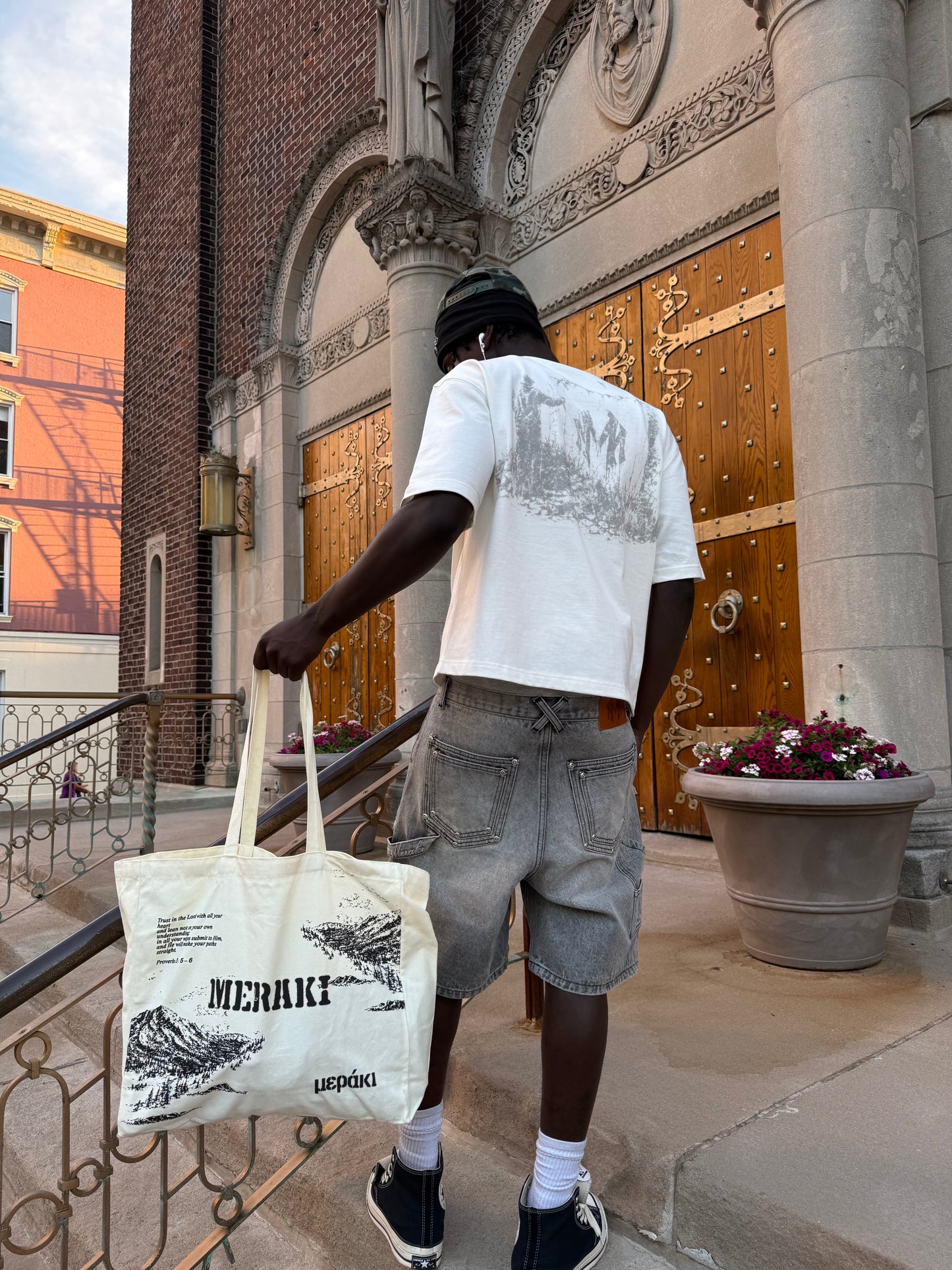 "Trust Beyond the Ridge” Tote Bag