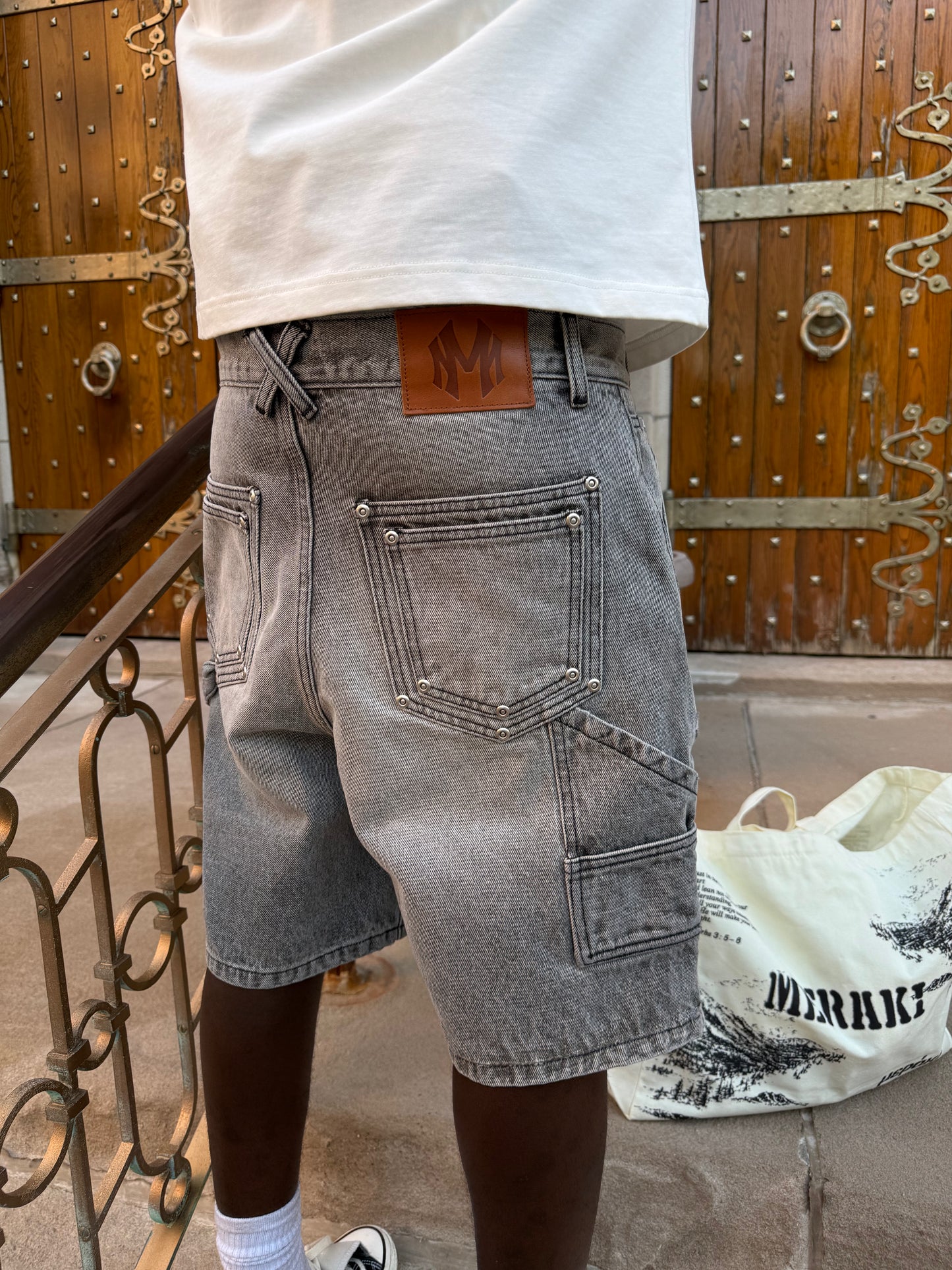 “Steel Fade” Carpenter Jorts