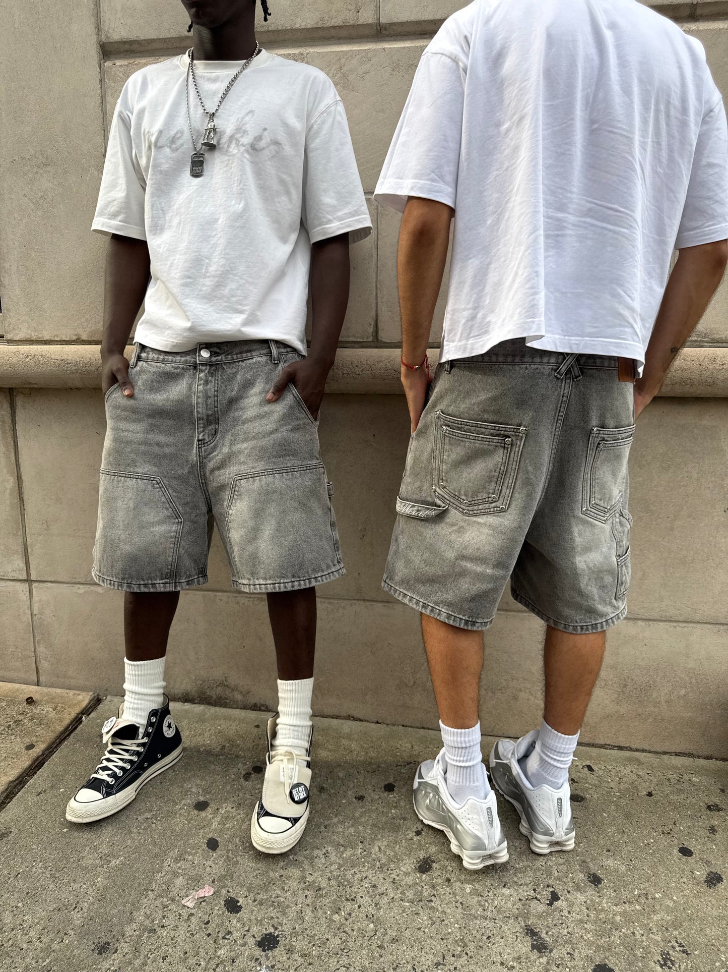 “Steel Fade” Carpenter Jorts